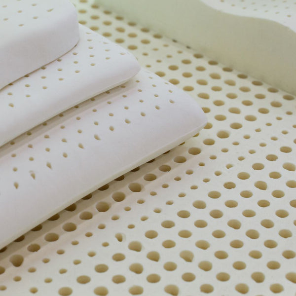 materiale di lattice e memory con i quali viene prodotto il cuscino per cervicale